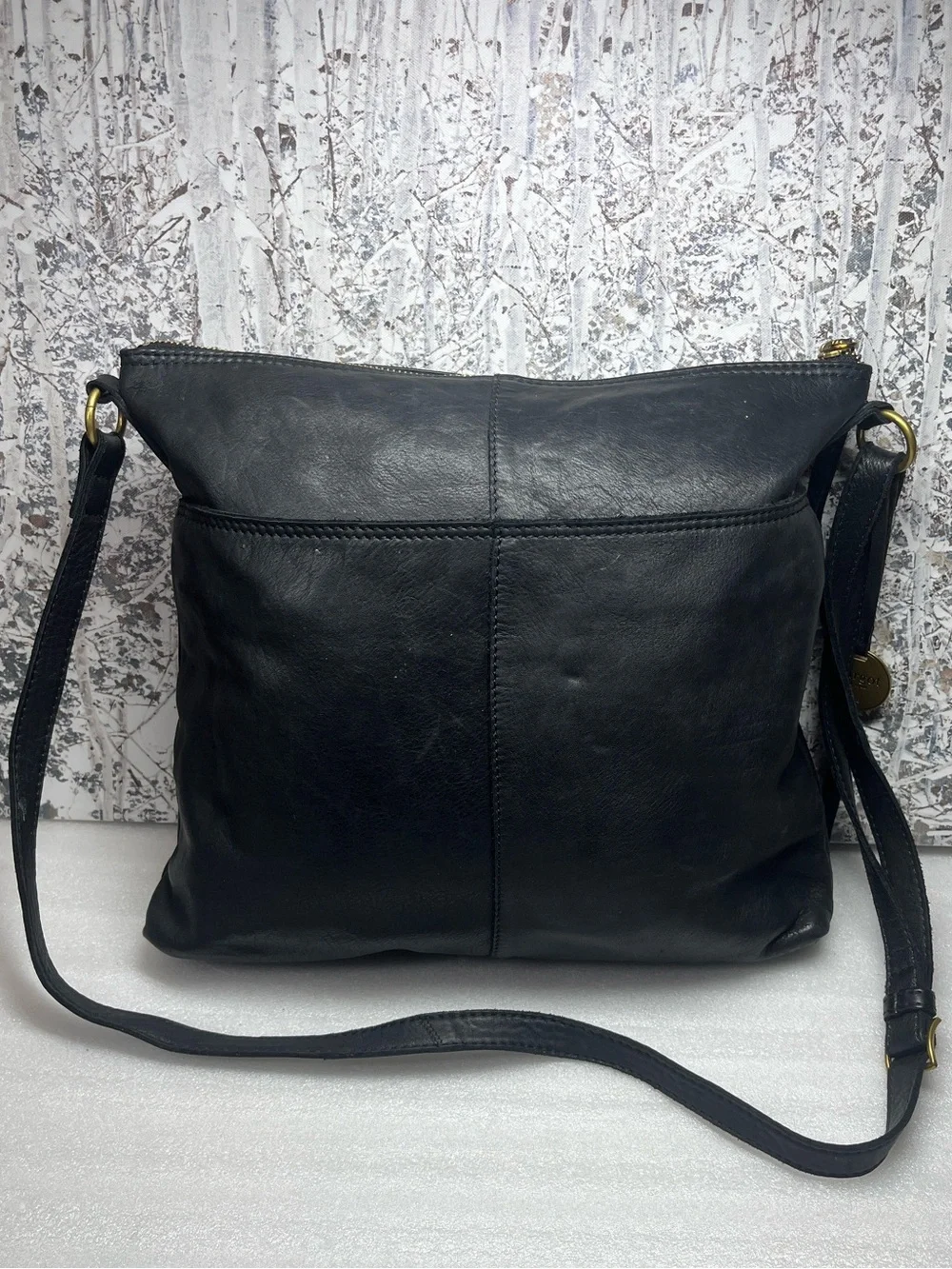 Margot Leather Crossbody Black Soft Leather